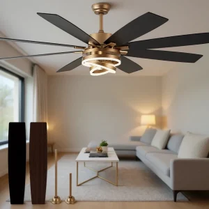 Modern 72-Inch Ceiling Fan