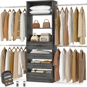 Adjustable Walk-In Closet Organizer