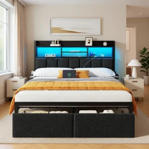 Queen Storage Bed Frame
