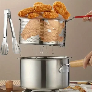 Stainless Steel Frying Pot Set