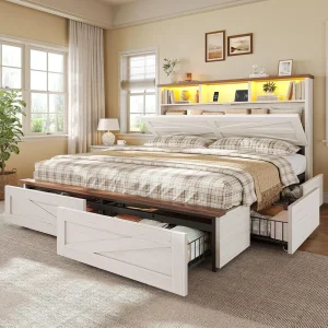 Queen Storage Platform Bed