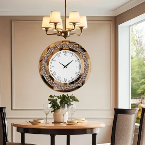 Crystal Sparkle Wall Clock