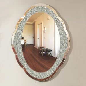 Arch Crystal Wall Mirror