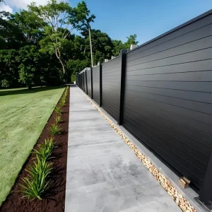 Modern Aluminum Fence Panel