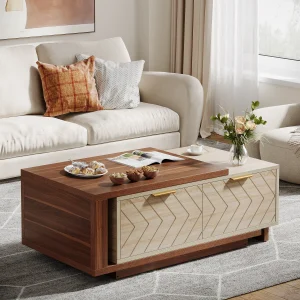 Extendable Wood Coffee Table