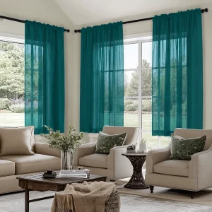 Light Filtering Privacy Curtains